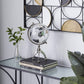 Deco 79 Globe, 15' X 8' X 8', Silver