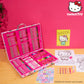 Hello Kitty Colored Pencils Art Supplies Drawing Kit School Supplies Painting Girls Drawing Pencils Art Kit Travel Case with Cra