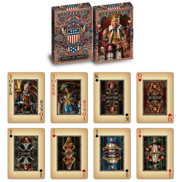 Asvp Shop Trump Playing Cards - Family & Allies - Premium Collectors Deck Featuring Donald Trump, Melania, Ivanka, Elon Musk, J.