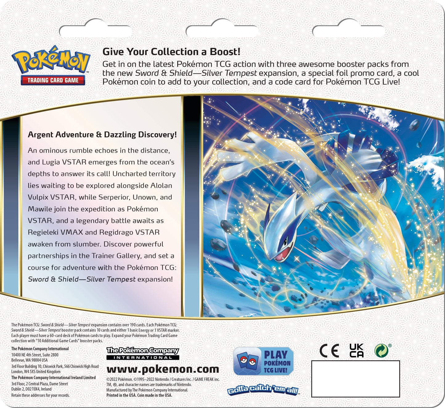 Pokemon Silver Tempest Triple Pack Togetic