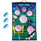 Franklin Sports NFL Football Target Toss Game - Kids Over The Door Mini Football tossing Game with (3) Mini Balls - Perfect Indoor Toy for Kids - 36 x 24