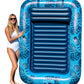 Aqua Inflatable Tanning Pool Lounger - Extra Large (80 X 56 In) - Premium Pool Float With Cupholders And Removeable Pillow For R