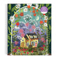 Galison Bloomarium – 1000 Piece Joy Laforme Jigsaw Puzzle Featuring Beautiful Artwork Of A Cozy Cottage Encased In A Blooming Terrarium