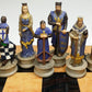 Medieval Times Crusades King Richard the Lionheart Knight Chess Men Set  no Board