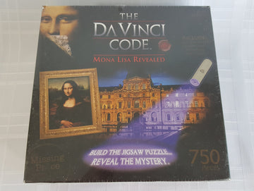 Warren Industries Da Vinci Code 750-Piece Mystery Puzzle - Engaging Fun for All Ages, Ideal for Puzzle Lovers