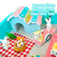 Carolart Pet Sensory Bin,Hamster And Rabbit Habitat,Animal Sensory Sand Kit For Boys And Girls, Pet Sensory Toys,Summer Beach To