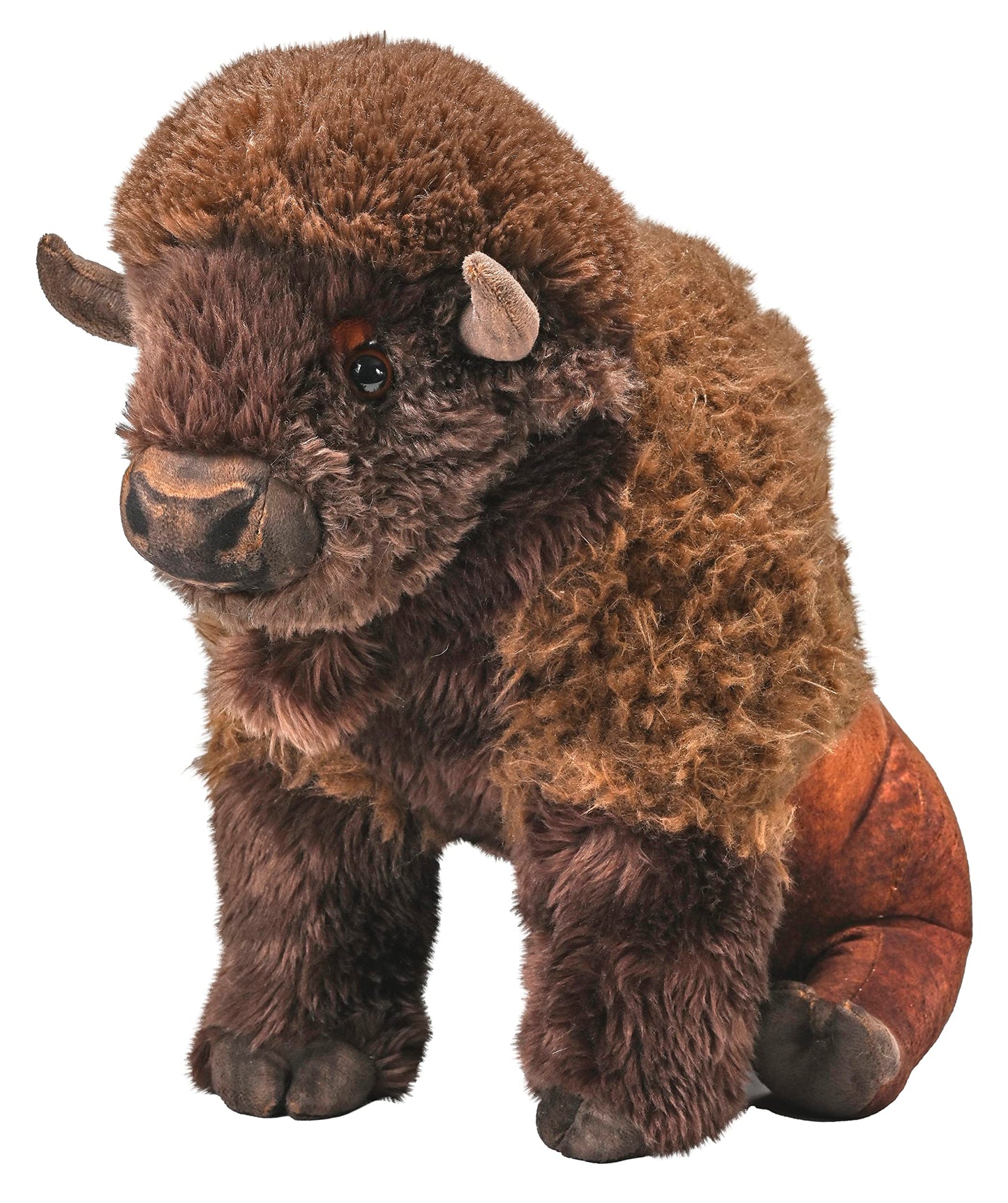 Wild Republic Artist Collection, Bison, Gift For Kids, 15 Inches, Plush Toy, Fill Is Spun Recycled Water Bottles