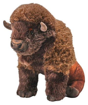 Wild Republic Artist Collection, Bison, Gift For Kids, 15 Inches, Plush Toy, Fill Is Spun Recycled Water Bottles