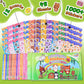 Tageenla Scented Stickers for Kids - 48 Sheets Scratch & Sniff, Colorful Animal Emotions, 12 Scents, Classroom & Birthday Rewards