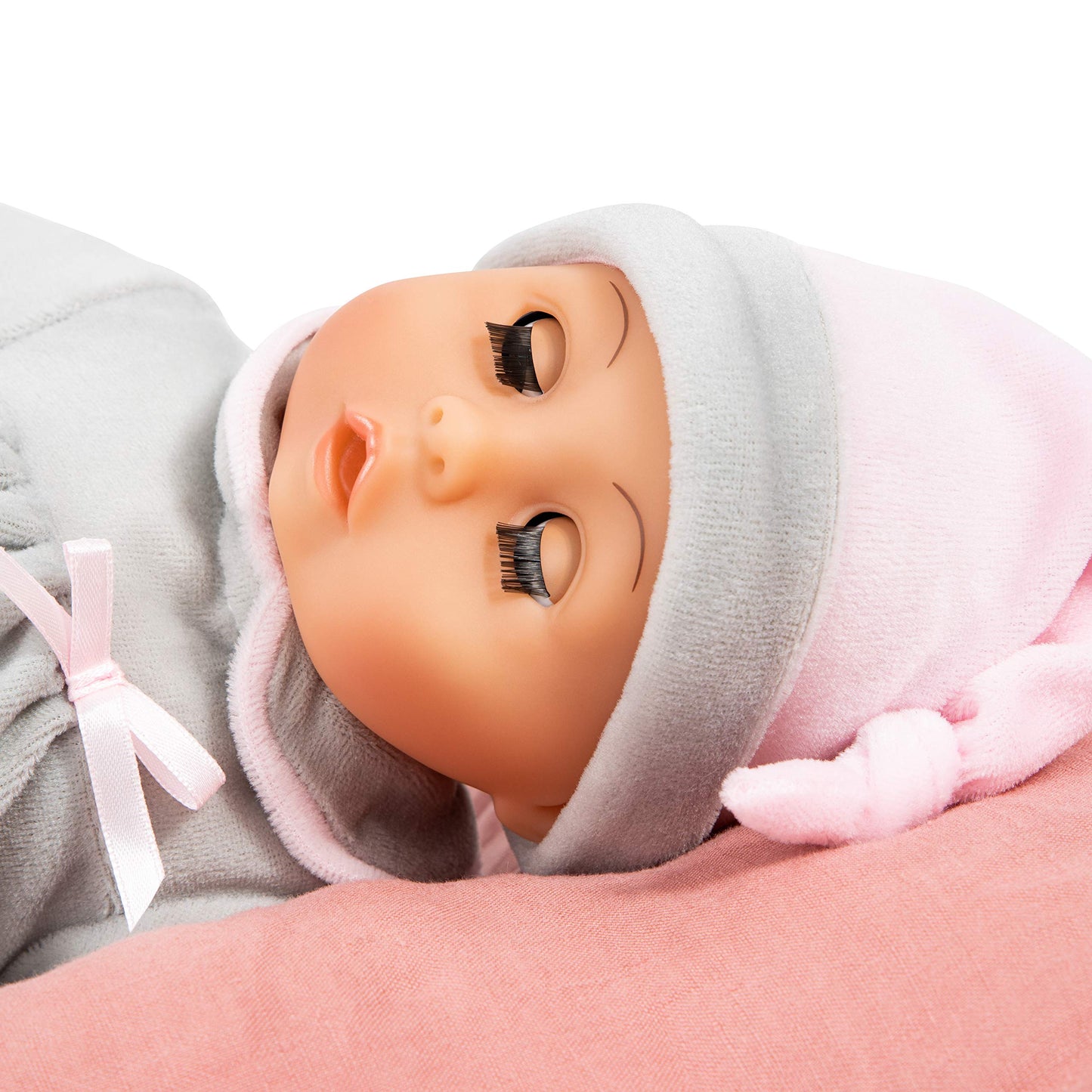 Bayer Design First Words 15'' Baby Doll In Grey