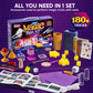 Klever Kits 180+ Magic Set- My First Magic Trick Kit- Amazing Magician Toy with Step-by-Step Video Lessons  for Kids Aged 6+ Easy Tricks of Wand and Illusion Cards