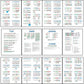 Bqw 2026 Mah Jongg Learning Sheets Visual Reference Guide 72 Hands Mah Jongg Learning Aid