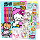Hello Kitty Coloring Book And Stickers Bundle Includes Hello Kitty Coloring Book, Hello Kitty Stickers, Reward Stickers, Specialty Door Hanger, And More (Hello Kitty Stickers), Large