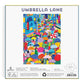 Galison Umbrella Lane 1000 Piece Puzzle In Square Box From Galison - Bright And Bold 27'' X 20'' Illustrated Puzzle, Thick And S