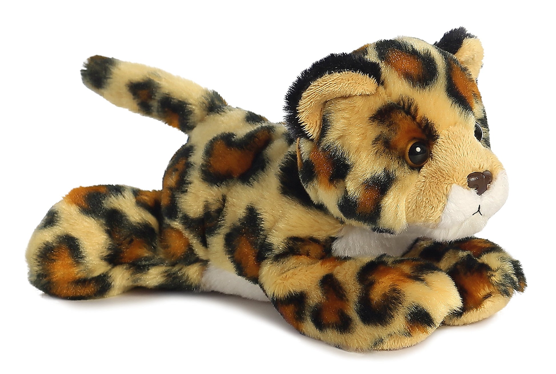 Aurora Adorable Mini Flopsie large online retailer Jaguar Stuffed Animal - Playful Ease - Timeless Companions - Brown 8 Inches