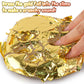 Okaybee Egg Gold Foil Slime, Good Stretchy & Non-Sticky Clear Slime, Slime Party Favors For Kids, Slime Sensory Toys For Birthda