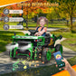 Joyracer 24V 2 Seater Ride On Dump Truck, Kids Electric Car W/2X200W Powerful Motors, Ride On Construction Vehicles W/Electric D