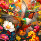 Springbok Hummingbird Dream 1000 Piece Puzzle For Adults - Featuring A Vivid Hummingbird And Flowers