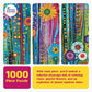 Cross & Glory - Daisy Streets and Rainbow Skies - 1000 Piece Jigsaw Puzzle for Adults | Abstract Cityscape Puzzle | Challenging
