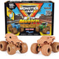 Monster Jam, Mystery Mudders 2-Pack Monster Trucks, Official 1:64 Grave Digger and Blue Thunder Die-Cast Vehicles, Wash to Revea