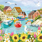 Ceaco - Olivia Gibbs - Sea Town Harbor - 300 Piece Jigsaw Puzzle
