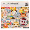 Petit Collage Animal Festival Decoder Children’S Puzzle, 100-Pieces – Jigsaw Puzzle For Kids – Includes Glasses To Uncover Hidden Objects – Animal Puzzle For Ages 4+, Makes A Great Gift Idea