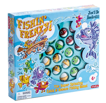 Schylling Fishing Frenzy Action Game Blue, Large
