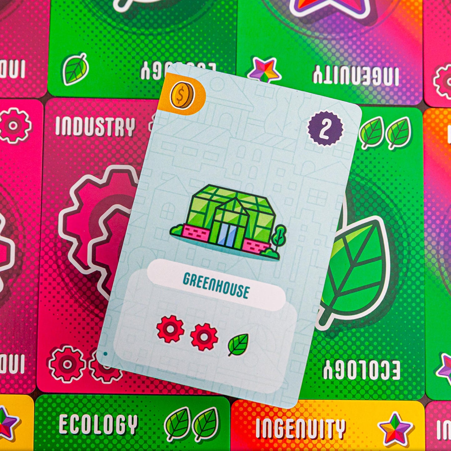 AEG & Flatout Games | Point City - A City Building Card Game for the Whole Family | Easy to Learn | Quick to Play | Ages 10+ | 1