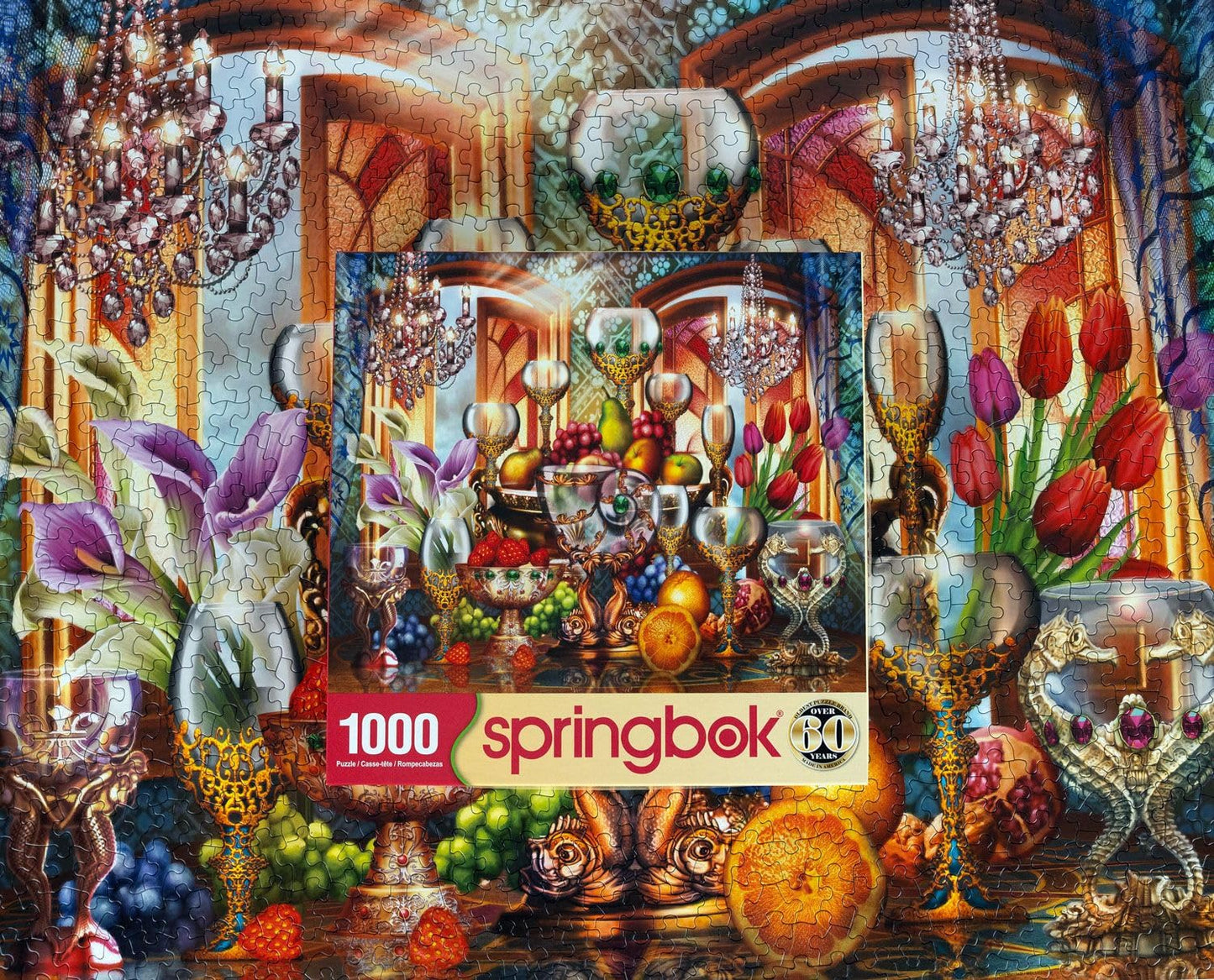 Springbok Golden Elegance 1000 Piece Jigsaw Puzzle For Adults By Artist Ciro Marchetti