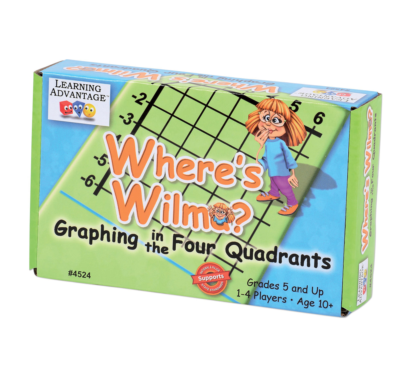 Learning Advantage 4524 'Where'S Wilma?' Game, Grade: 5, 6.5' Height, 1.5' Width, 4' Length
