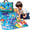 Quokka Giant Floor Puzzles For Kids Ages 4-6 - 2X3 Feet 48 Piece Puzzles For Toddlers 3-5 - Large Educational Kids Puzzles Ages 2-4 - Ocean Activity Game For Boys And Girls