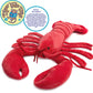 TigerHart 13-Inch Lenora The Lobster Plush Stuffed Animal - Multicolor, Soft Polyester Material