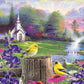 Cra-Z-Art - RoseArt - Abraham Hunter - Sunday Morning - 1000 Piece Jigsaw Puzzle