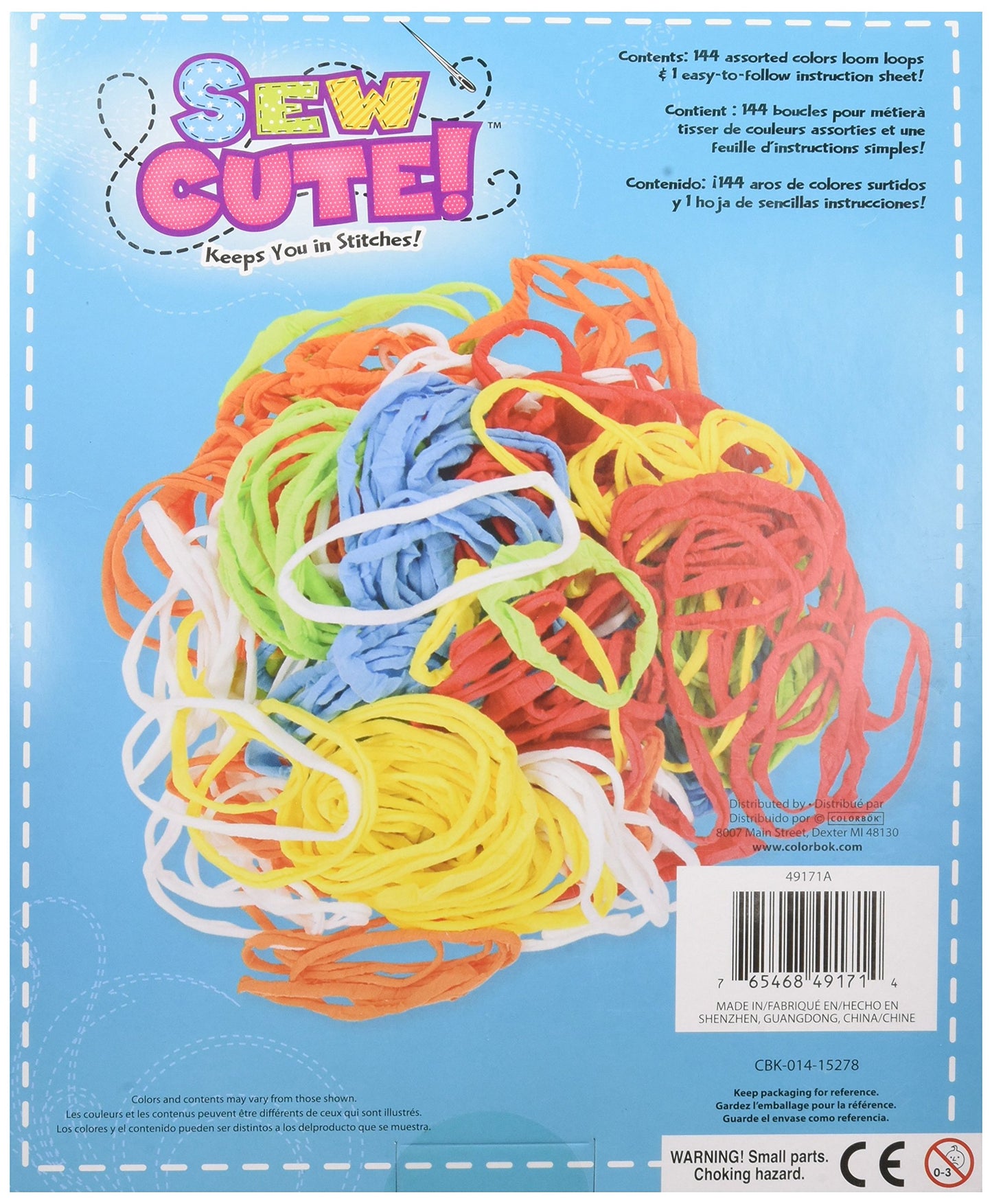 Colorbok You Design It Loom Loop Refill - 144 pieces