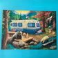 500 Piece Puzzles For Adults - Difficult Jigsaw Puzzles For Adults Challenging - Forest Bear Adventure