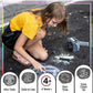 Loddie Doddie- 20Ct Bucket Of Sidewalk Chalk- Bright White- Long Lasting Non-Toxic Jumbo Sticks- Chalk Holder Included