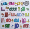 Cryo Craft Kid Tamil Consonant Puzzle Board With Picture | Wooden | Multi Color
