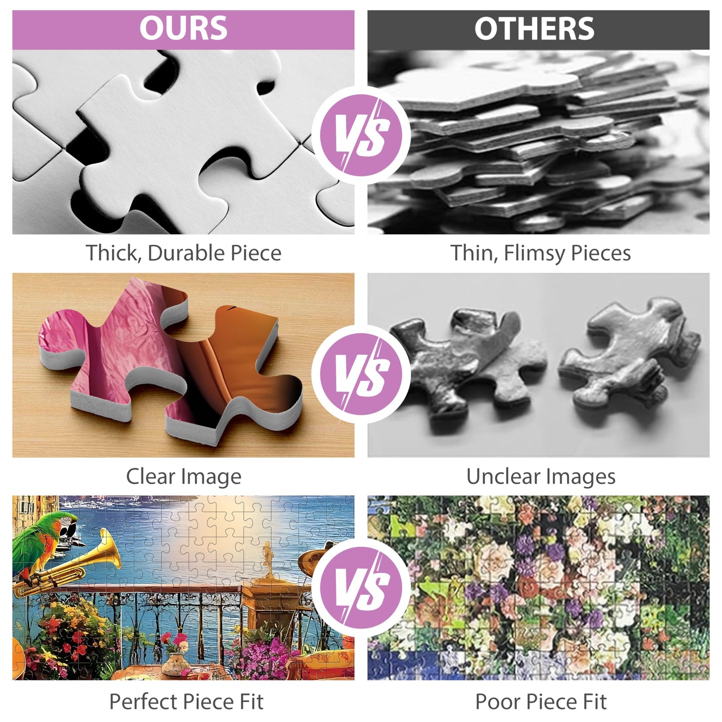 500 Piece Puzzles For Adults, Parrot Jigsaw Puzzle 500 Pieces For Adults Seniors, Nature Landscape Puzzles 500 Pieces For Adults