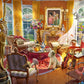 Ceaco 1000 Piece Jigsaw Puzzle - June's Journey Estate Parlor - Multicolor - Cardboard - Model 3182-1
