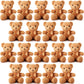 HyDren 36 Pcs Valentines Day Bear Bulk Plush Stuffed Animals Toys 12 Inch Cute Soft Stuffed Bear with Bow Ties for Baby Shower B