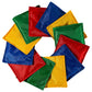 Franklin Sports 5' X 5' Nylon Bean Bags (Set Of 12) - Perfect For Use In Schools