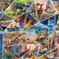 Ceaco - Thomas Kinkade - Disney Collage - 2000 Piece Jigsaw Puzzle-New