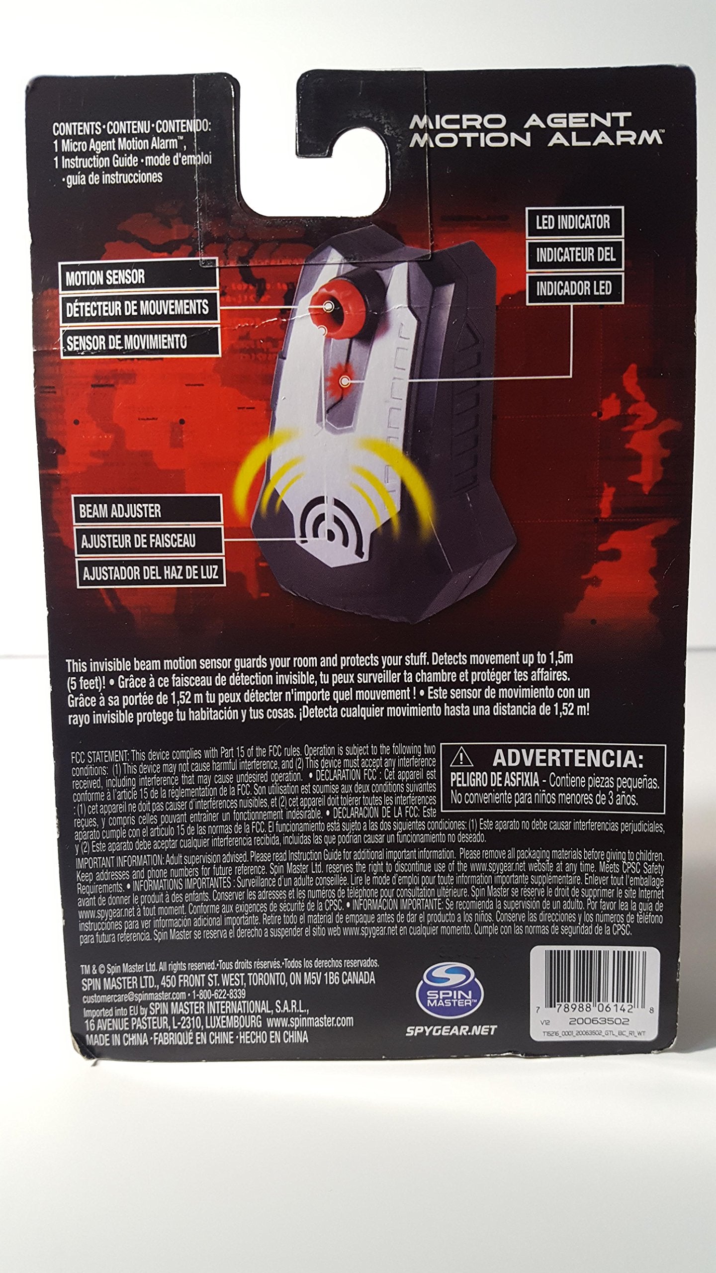 Spy Gear Micro Agent Motion Alarm