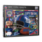 YouTheFan NFL New York Giants 500-Piece Retro Puzzle - Team Colors, Cardboard, Large