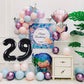 Smlpuame 40 Inch Number Balloon 0-9 Black Large Number 29 Balloons,Digital Balloons For Birthday Party Celebration Decorations S