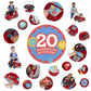 Radio Flyer Tinker Truck - Kids Car with Lights & Sounds, Large, Plastic, Red, Model 604EAZ, for Ages 1-3