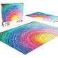 Buffalo Games 500 Piece Jigsaw Puzzle - Josie Lewis Rainbow Sunrise - Paper Material