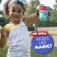 Little Kids Fubbles Bubbles No-Spill Tumbler Toy - 4oz Solution, Multi-colored, Model 152 for Babies, Toddlers & Kids