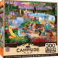 MasterPieces - 300 Piece Jigsaw Puzzle, Large EZ Grip Shapes, Leisure Lake, Fun for Adults, Seniors, Family, Kids, Non-Glare Fin