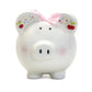 Child To Cherish Ceramic Piggy Bank For Girls, Sprinkle Cupcake